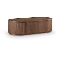Moana Brown Rubberwood Coffee Table