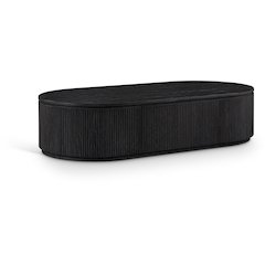 Moana Black Rubberwood Coffee Table