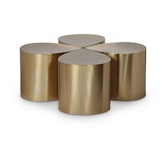 Petal Gold Coffee Table