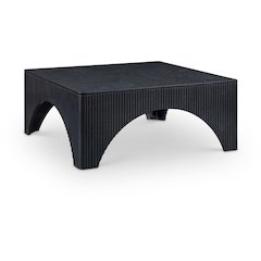 Eloise Black Oak Veneer Coffee Table