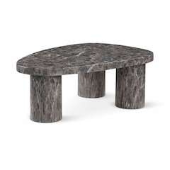 Teramo Brown Concrete Indoor/Outdoor Coffee Table