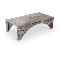 Palermo Brown Marble Coffee Table