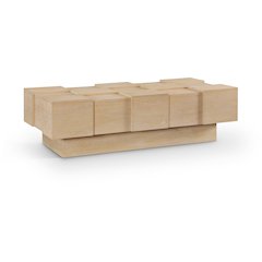 Anzio Natural Oak Veneer Coffee Table