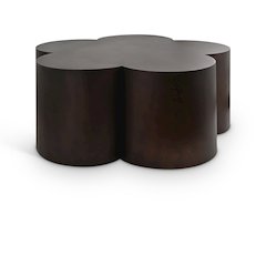 Lucky Brown Iron Coffee Table