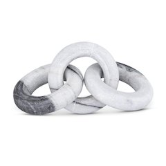 Rings Panda Marble Decorative Chain Links
