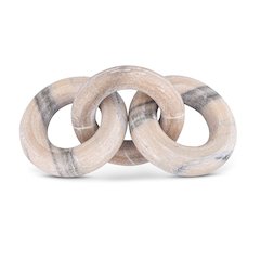 Rings Pink Marble Decorative Chain Links