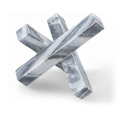 Stix Panda Marble Decorative Object