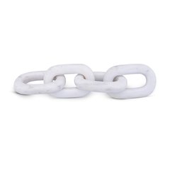 Lynx White Marble Decorative Chain Links