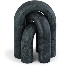 Arco Green Marble 3pc. Decorative Object