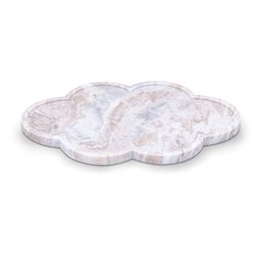 Rimini Brown Clover Shaped Marble Tray