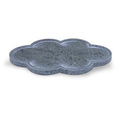 Rimini Green Clover Shaped Marble Tray