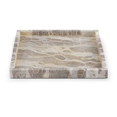 Barletta Beige Square Marble Tray