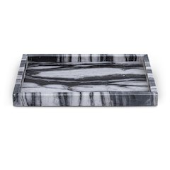 Barletta Panda Rectangular Marble Tray