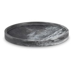 Barletta Panda Round Marble Tray