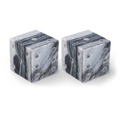 Dice Panda Marble Decorative Dice