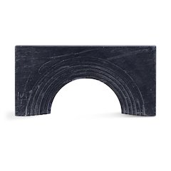 Cambre Black Marble Decorative Object