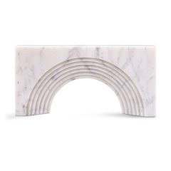 Cambre White Marble Decorative Object