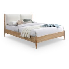 Arbor Cream Fabric Queen Bed