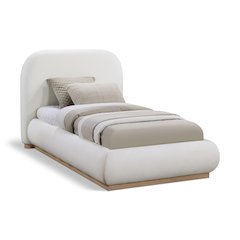 Vaughn Cream Twin Bed