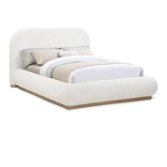 Vaughn Cream King Bed