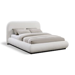 Vaughn Cream King Bed