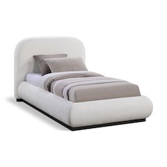 Vaughn Cream Twin Bed