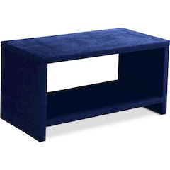 Cleo Navy Velvet Night Stand