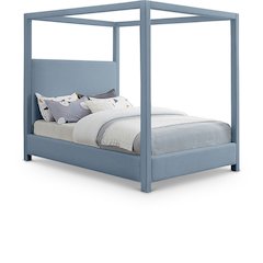 Emerson Sky Blue Queen Bed