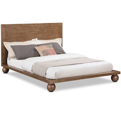 Kent Walnut King Bed