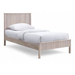 Kivo Natural Solid Wood Twin Bed