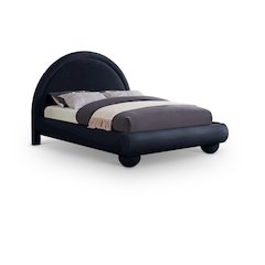 Madrid Navy Velvet King Bed