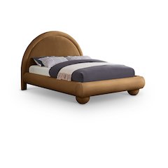 Madrid Saddle Velvet Full Bed
