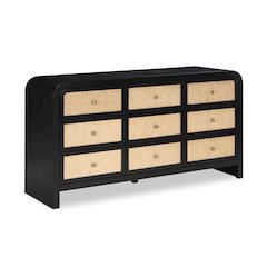 Siena Black Dresser