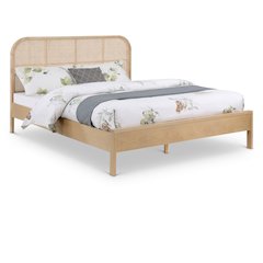 Siena Natural Ash Wood King Bed