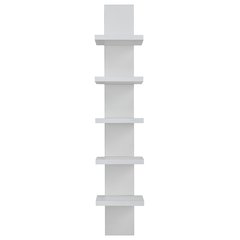 Utility Column Spine Wall Shelves - White