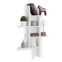 Cantilever Wall Shelf - White
