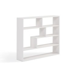 Large Rectangular White Shelf Unit