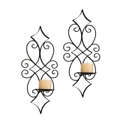 Casablanca Candle Sconce Set