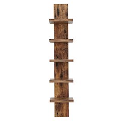 Utility Column Spine Wall Shelves - Pine
