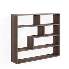 Large Rectangular Shelf Unit - Weathered Oak