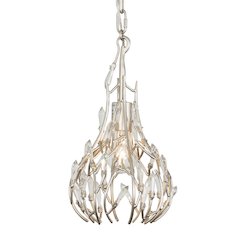 Bask 1-Lt Crystal Mini Pendant - Gold Dust