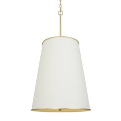 Coco 9-Lt Foyer - Matte White/French Gold