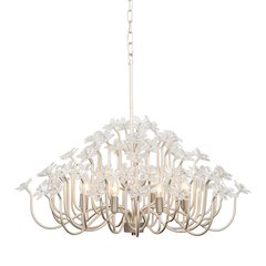 Wildflower 8-Lt Chandelier - Gold Dust/Artifact