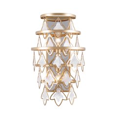 Fleur 2-Lt   Sconce - French Gold