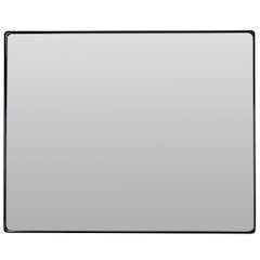 Kye 24x30 Rectangular Rounded Wall Mirror - Black