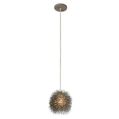 Urchin 1-Lt Uber Mini Pendant - Painted Chrome