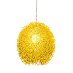 Urchin 1-Lt Pendant - Un-Mellow Yellow