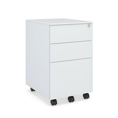 Ceha 2+1 Drawer Mobile File Cabinet with Lock
