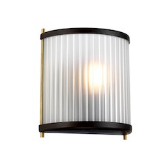 Corona 1 Light Sconce in Bronze