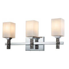 Jack 3 Light Bath Bar in Polished Chrome